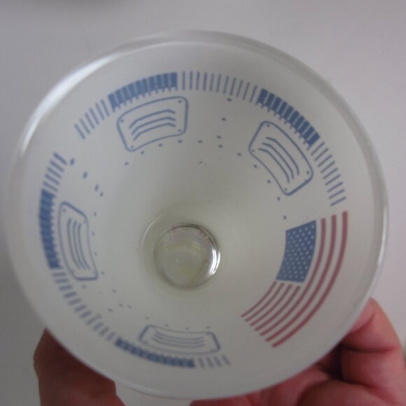 Vintage Harold's Casino Glass - Rocket Ship Design - Moon Shot - Lot of 2 - Picture 10 of 12